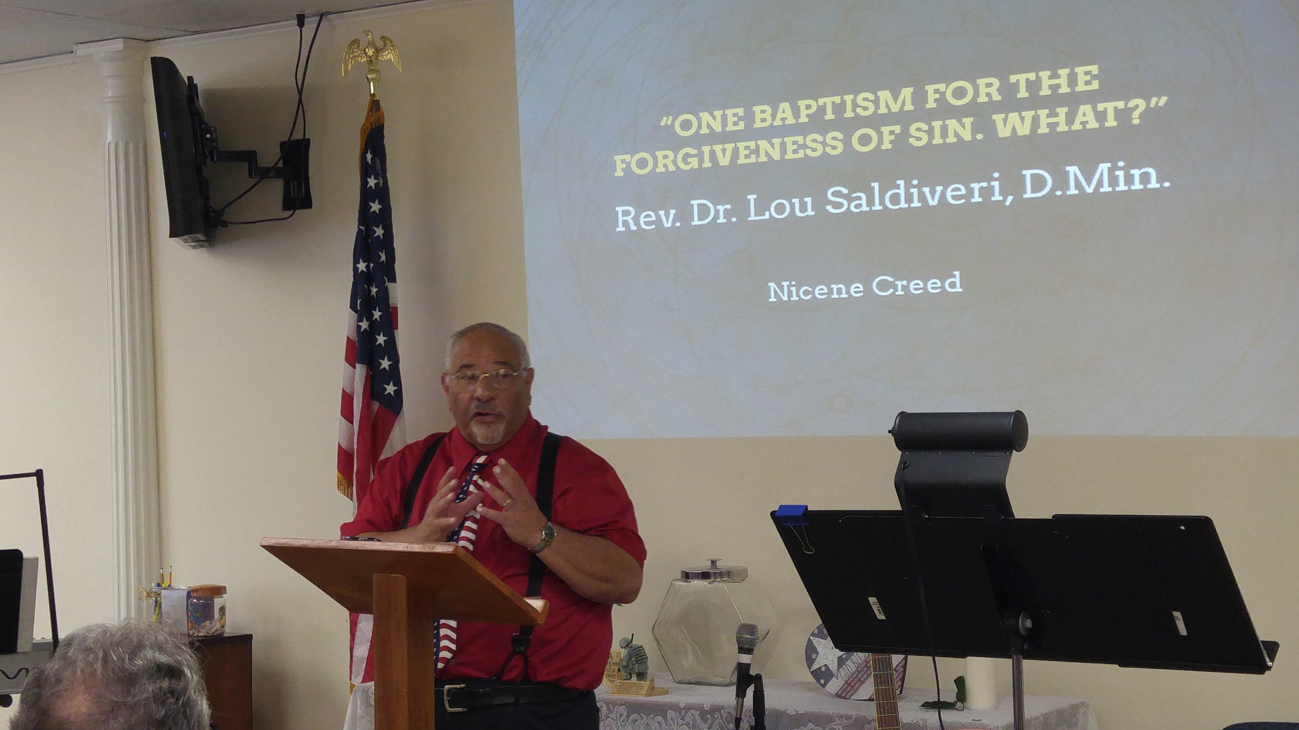 One Baptism for the Forgiveness of Sin. What?